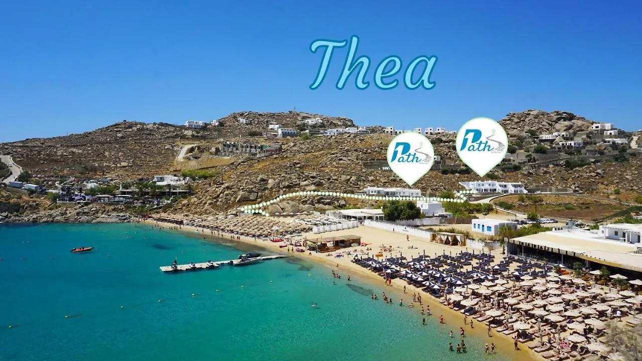1Path Thea Mykonos Super Paradise Beach House Mykonos Town